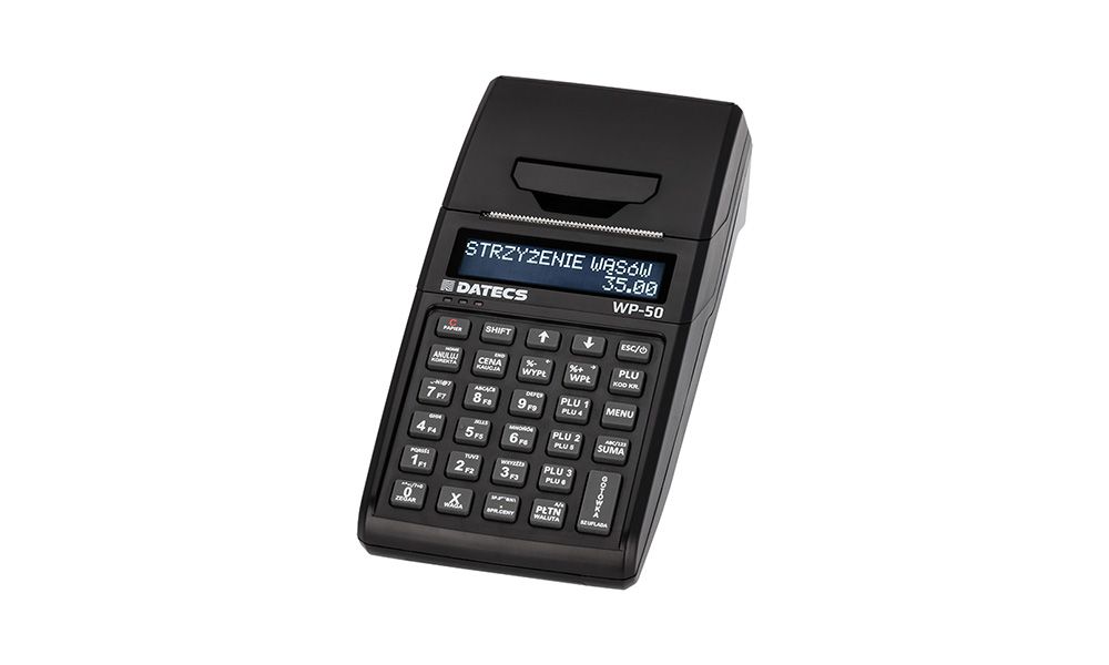 Kasa fiskalna Datecs WP-50 ONLINE - czarna